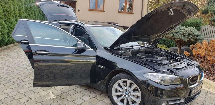 BMW Seria 5 cena 65800 przebieg: 220000, rok produkcji 2015 z Ryglice małe 631